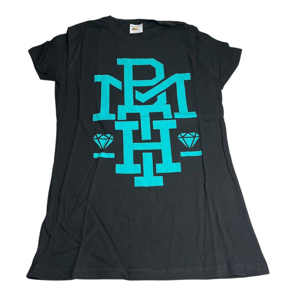 Bring Me The Horizon Diamond Turquoise Black JR MED Graphic T SHIRT Cotton TEE!